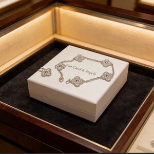 Van Cleef & Arpels Five-Color Diamond Bracelet